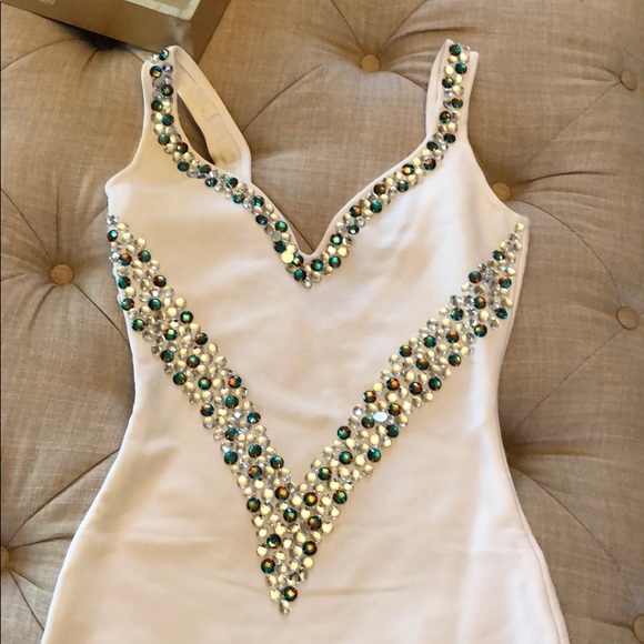 boutique Dresses & Skirts - Bandage rhinestones dress
